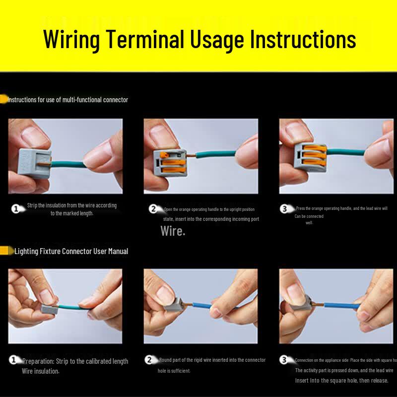 Xute Quick Push-in Wire Connector Terminal