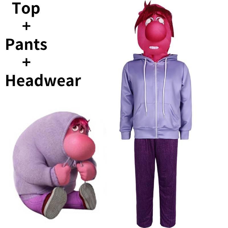 Stylish Inside Out 2 Cosplay Costume With Comfortable Polyester Fabric Unisex