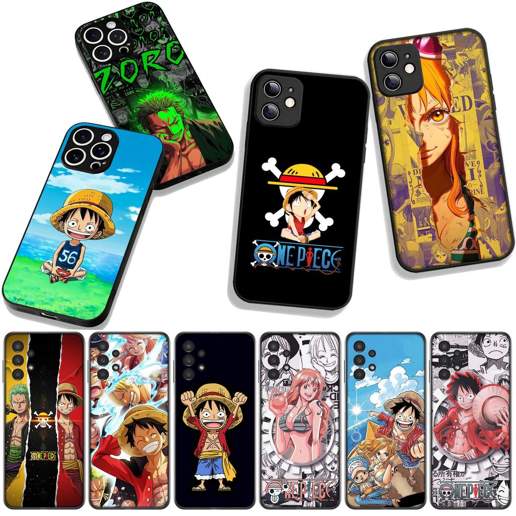 For Motorola Moto G04 G13 G14 G22 G23 G32 G34 G35 G64 G82 G84 G53 G60 G72 E14 E15 E13 Case Roronoa Zoro One Nami Luffy Pieces