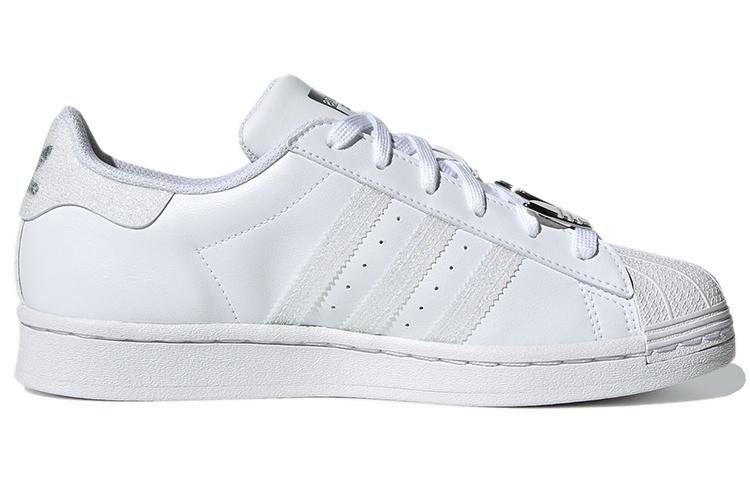 adidas Originals Superstar For White/Silver/Grey Women's GZ8404