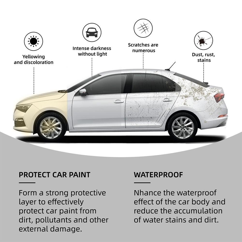 Car Scratch Repair Wax Protection Wax Remove Car Oil Film Front Windshield Window Body Repair Wax Repair Maintenance