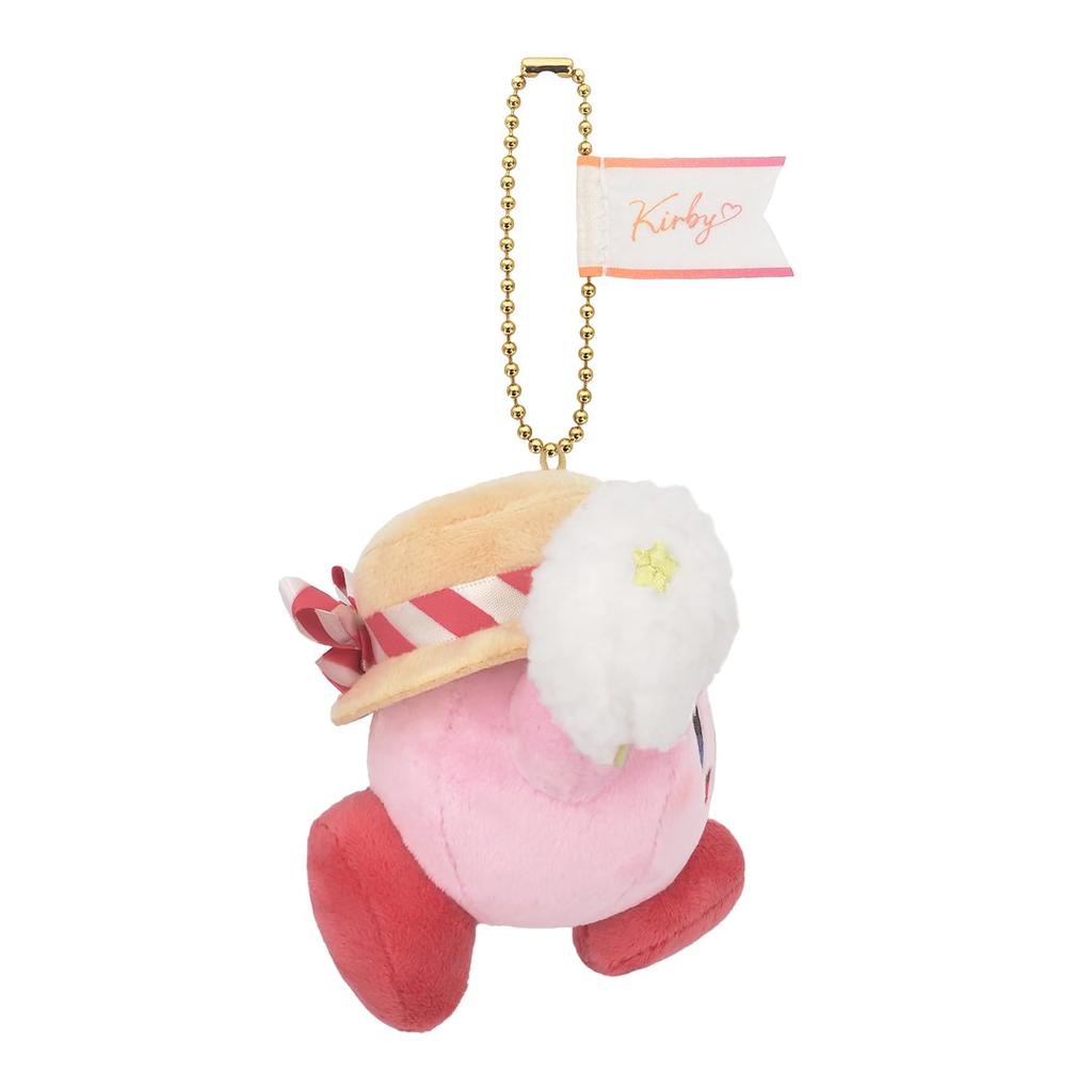 Sanei Boeki Kirby Sunny Day Mascot Sweet Fun W9×D7×H10cm KS-03