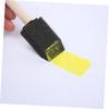 POPETPOP Sponge Paint Brush Set with Wooden Handles for Art and and Crafts 1-Inch Drawing, Painting, Staining, Varnishing,