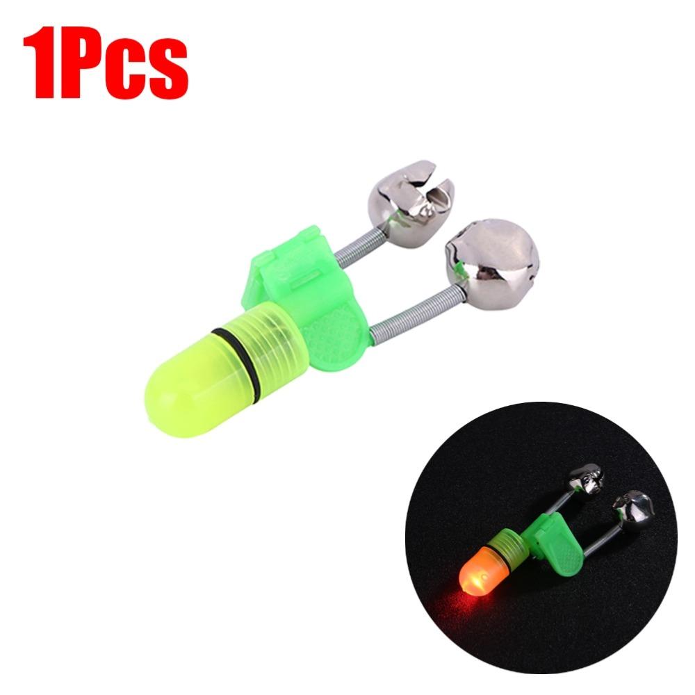 

1-10 шт. Ночной рыболовный удилище сигнализатор поклевки с двумя кольцами-колокольчиками Сигнализатор поклевки Аксессуары для ловли карпа