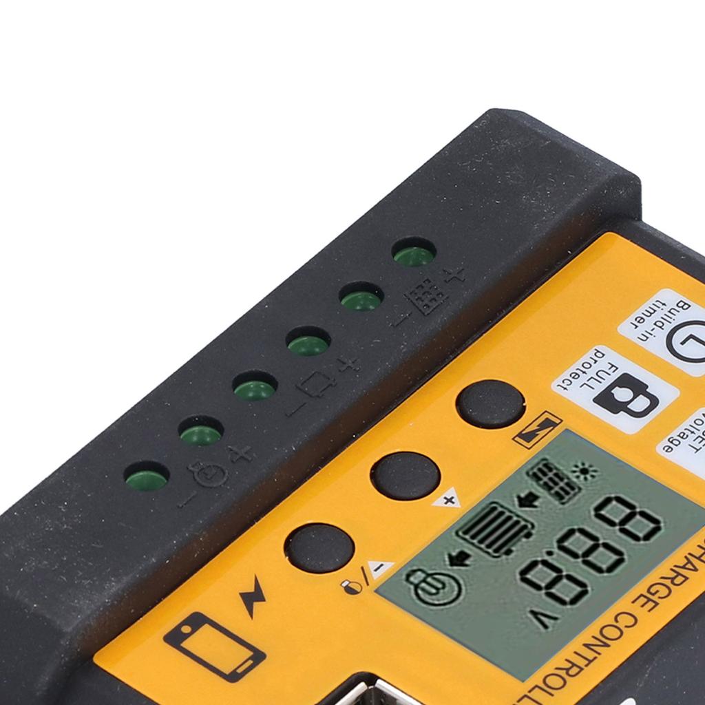 Solar   Controller   Photovoltaic Smart Power Generation Regulator 12V 24V 10A