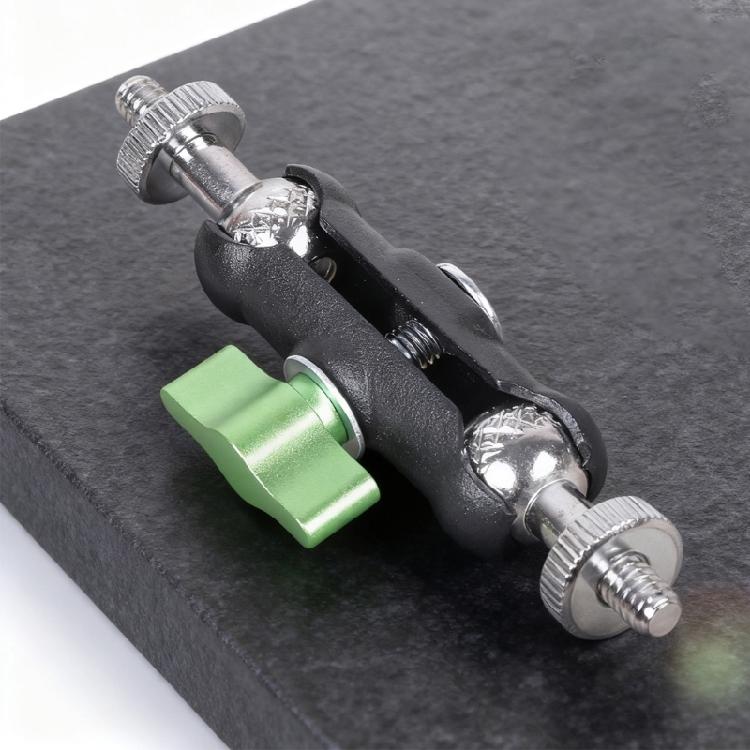 AntiRust 1/4 20 Male Male Threaded Adapters Ergonomic Knurled Grip Design for Stabilizing Camera Cage Microphones Mounts Monopods