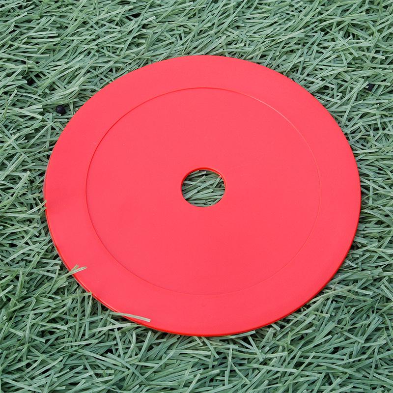 Training Cones with Holes – Flat Marker Discs for Football, Basketball, and Taekwondo