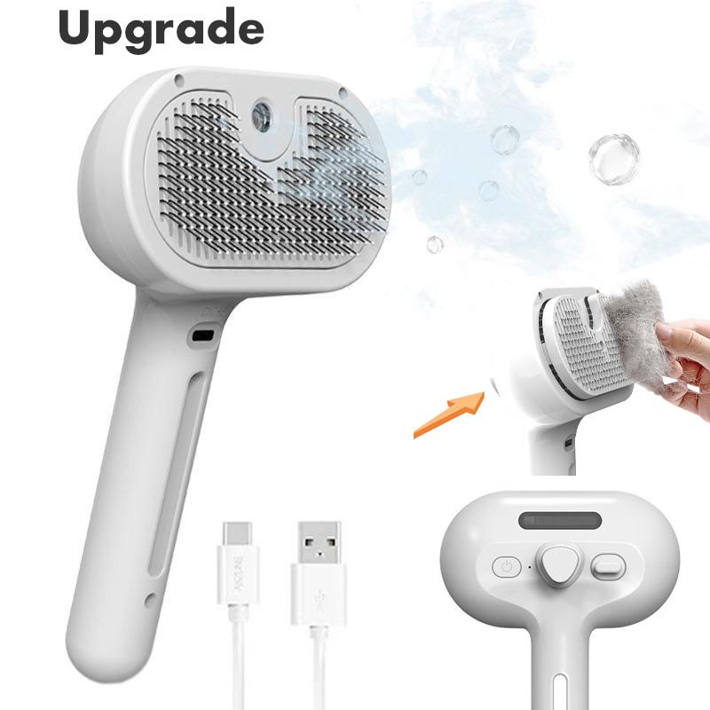 

Модернизированный спрей для ухода за домашними животными, паровая плавающая расческа для удаления волос, чистка паровой щеткой, укладка для собак и кошек, аксессуары