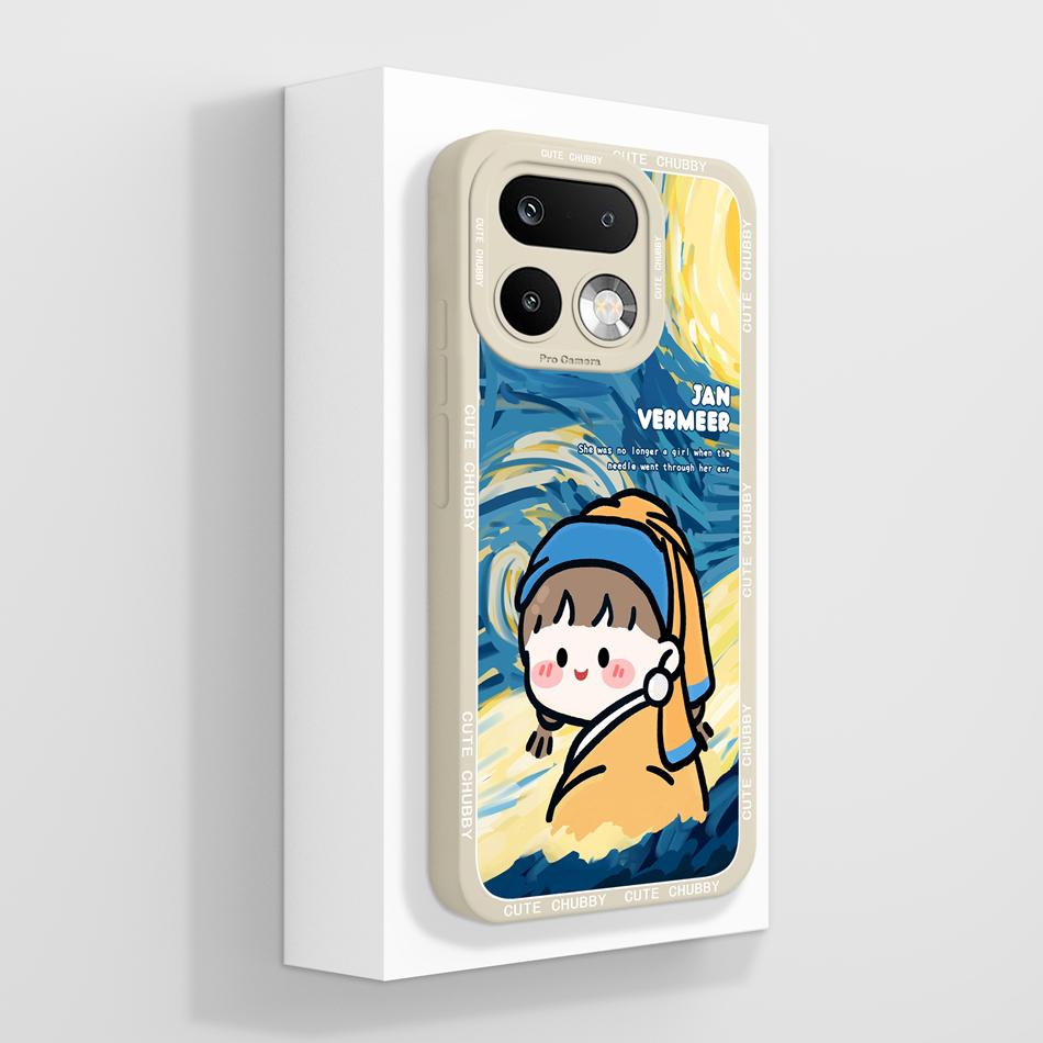 For Realme 16 Pro Plus Case Cute Panda Liquid Silicone Phone Back Cover For Realme16 Pro+ Couple Funda For Realme 16Pro Fundas