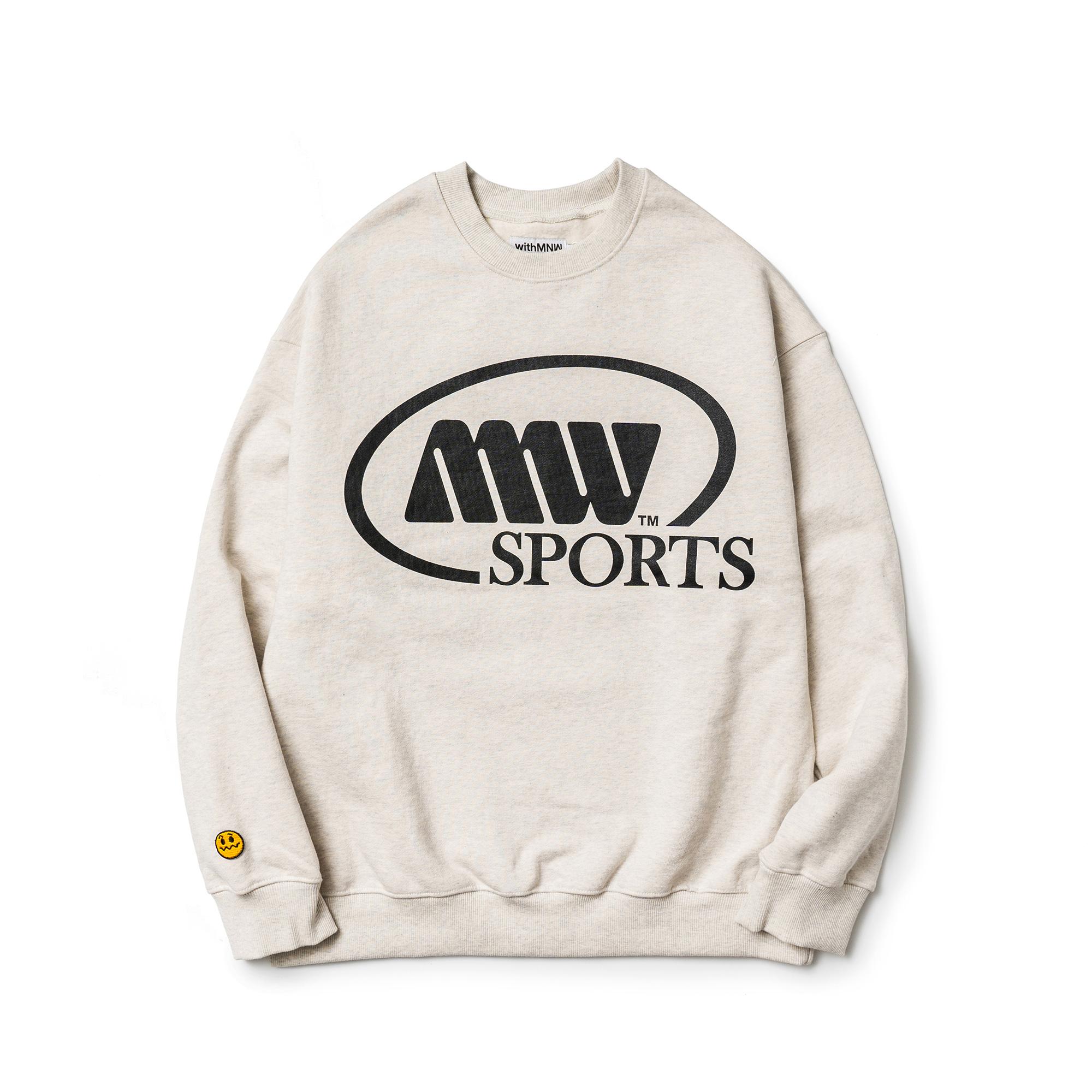 Свитшот Mnw Sports с логотипом, цвет овсяный Xl