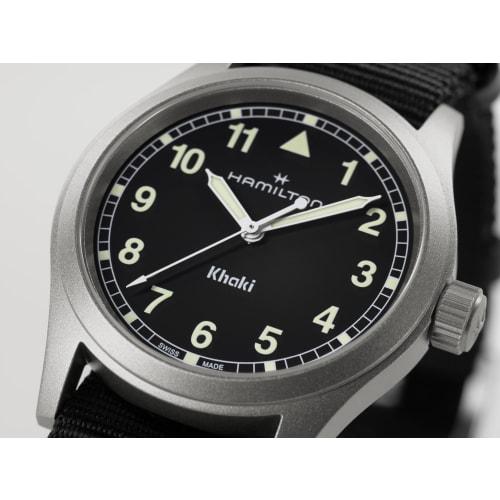 Hamilton Khaki Field Quartz Watch H69401430, Unisex, Officially Guaranteed [Imported]
