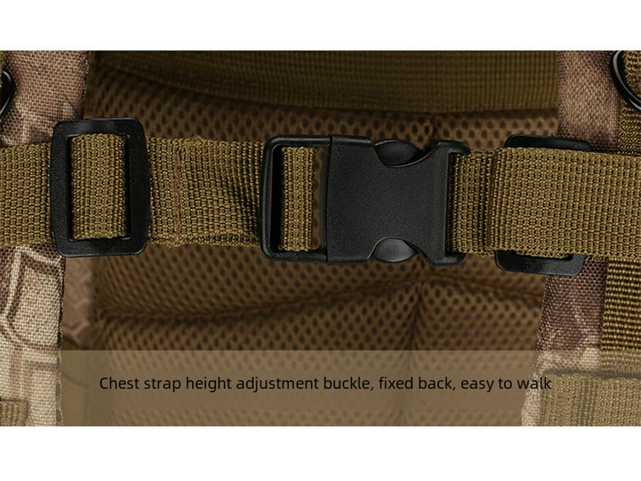 30L Taktický vojenský batoh pro fanoušky - Vodotěsný maskáčový, Oxfordská tkanina, Taška pro outdoorové sporty a horolezectví