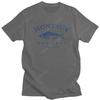 Montauk Nowy Jork Wędkarstwo 1686 Koszulka Męska Bawełniana Koszulka z Rybą Prezent dla Wędkarza na Emeryturze T-shirt z Krótkim Rękawem Drukowany Top Prezent
