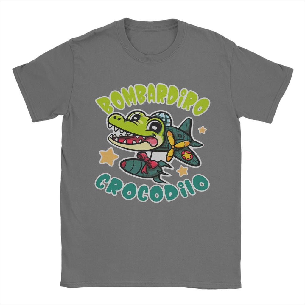 Vintage T-Shirt Sommer Halloween Italienischer Hirnfraß Mode T-Shirts Reines Baumwoll-T-Shirt Y2K Basic Custom Kurzarm-Oberteil T-Shirts