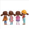4-Piece Girl Doll Dwarf Figurines Craft Model Ornament Miniature Garden Fairy Decoration Diy Accessories