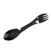 5 In 1 Portable Multifunction Spoon Fork Bottle Can Opener Sawtooth Cutter For Camping Picnic