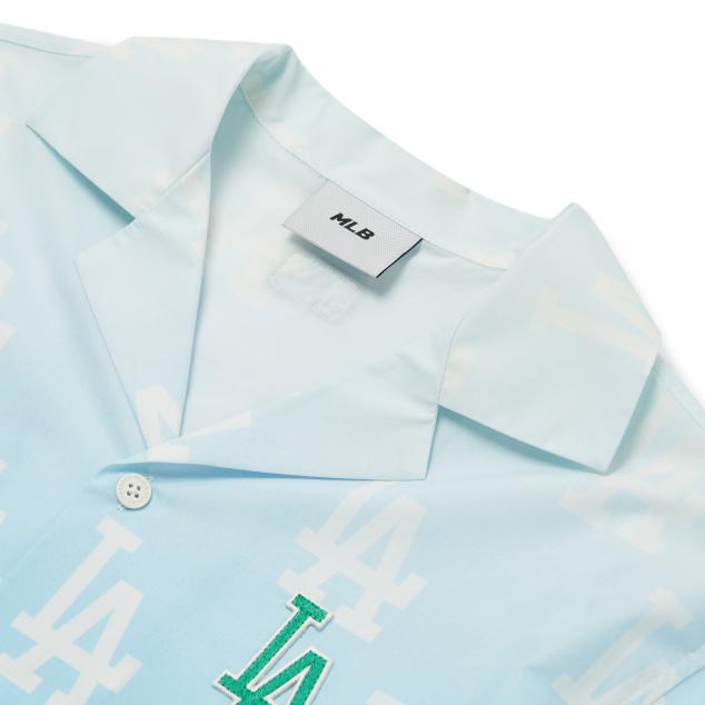 New MLB Los Angeles Dodgers Shirt Unisex Blue Green 3AWSM6123-07GNL