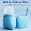 Silicone Cube Tray Shape Face Facial Ice Roller Face Massage Roller Freezing Facial Reusable Ice Face Roller Skincare Tool
