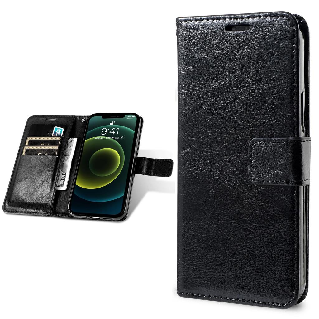 Leather Wallet Flip Case For Samsung Galaxy A14 A13 A12 A34 A54 A15 A04S A05S A22 A23 A32 A52 A53 A33 A73 A72 S21 S22 S23 FE S24 Ultra Card Slot Cover