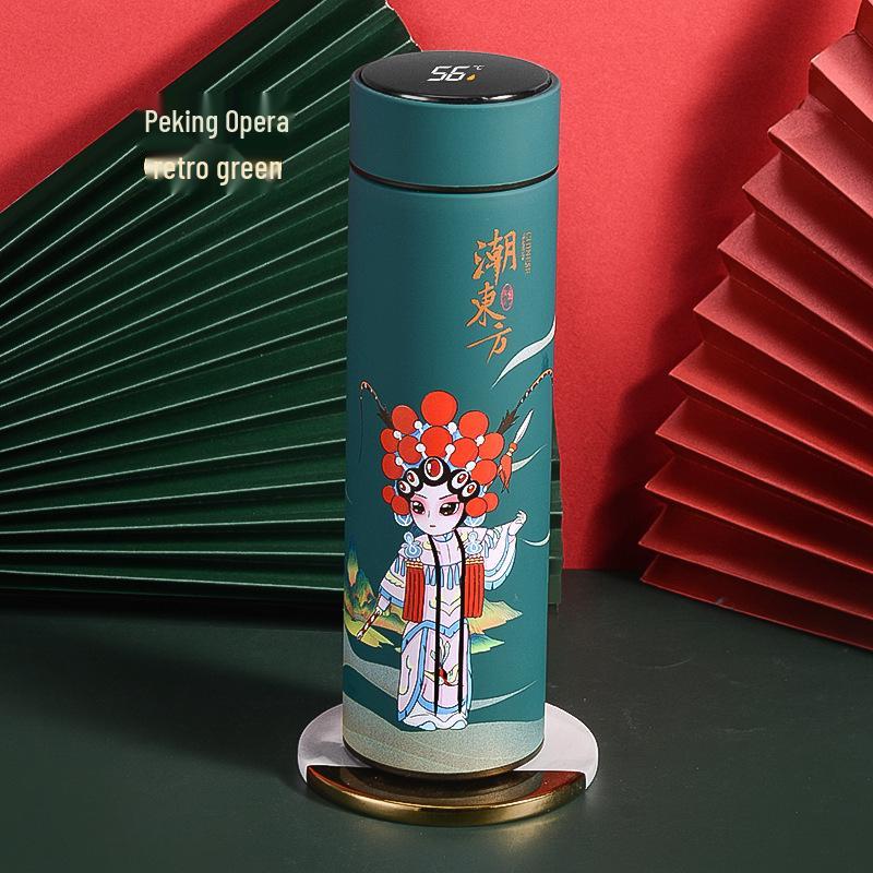 Smart Insulated 304 Stainless Steel Business Cup Gift Set with Printable Logo Anti-Scald Design
