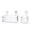Punch-Free Suction Cup Wall-Mounted Bathroom Storage Rack