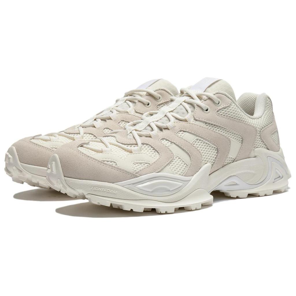 Li Ning Kočičí tlapka CRC Podpora Stability Trend Sportovní Protiskluzové Lifestylové Ležérní Boty Unisex Ležérní Boty Světle-Starožitná-Žlutá AZGU031-4