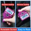 LS237 Car Paint Thickness Gauge for Auto Coating Identify Ferrous Putty Type-C Charge with Three Color and Rotatable Screen