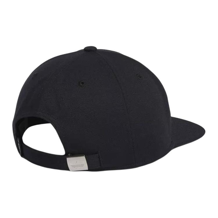 adidas Oryginalna osobowość Haftowane logo z trzema liśćmi Czapka z daszkiem Unisex Czarny IZ1958