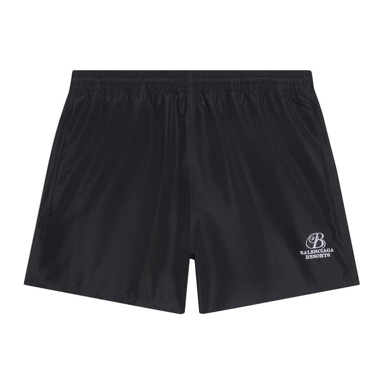 Balenciaga Swim Short `Black` Men`s 6570334A8B61000