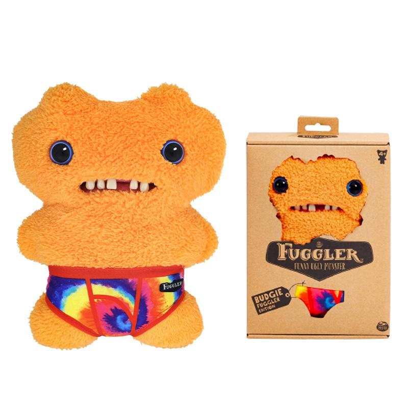 22cm Fuggler Serie Mutandine Morbido Peluche Denti Mostro Bambola Divertente Brutta Carina Giocattoli Colore Figure Cartoni Animati Regali di Compleanno Bambini