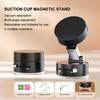 Vacuum Suction Cup Magnetic Car Mobile Phone Stand, Double-sided Foldable, Car Interior Accessories