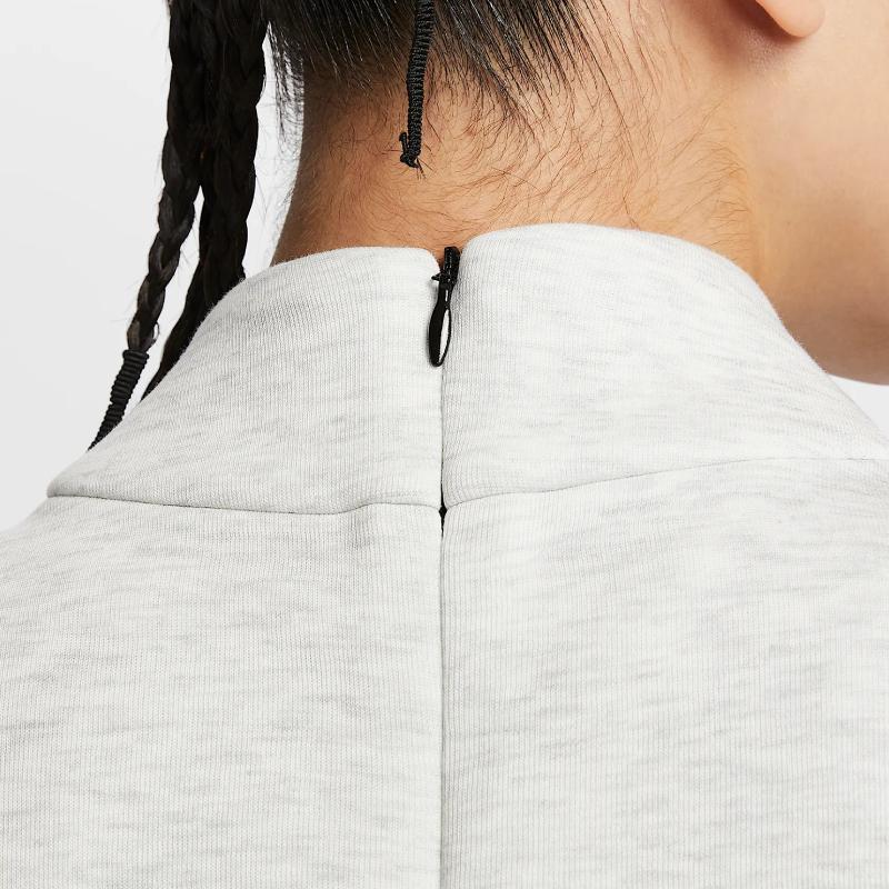 Nike Logo Knitted Pullover Long Sleeve Sweatshirt Women sweatshirt HV2797-013