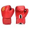 Children PU Leather Kids Boxing Fighting Sparring Punching Sandbag Gloves Training Mitts(Red)