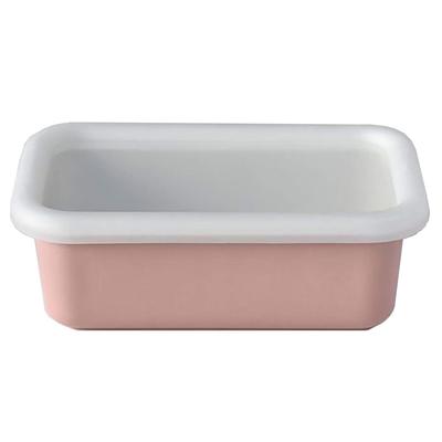 Shallow Square Container S 042L Ash Pink Freezer Safe Resistance Temperature Body Oven Safe Cotton AP (cold -20 Degrees) CTN-S