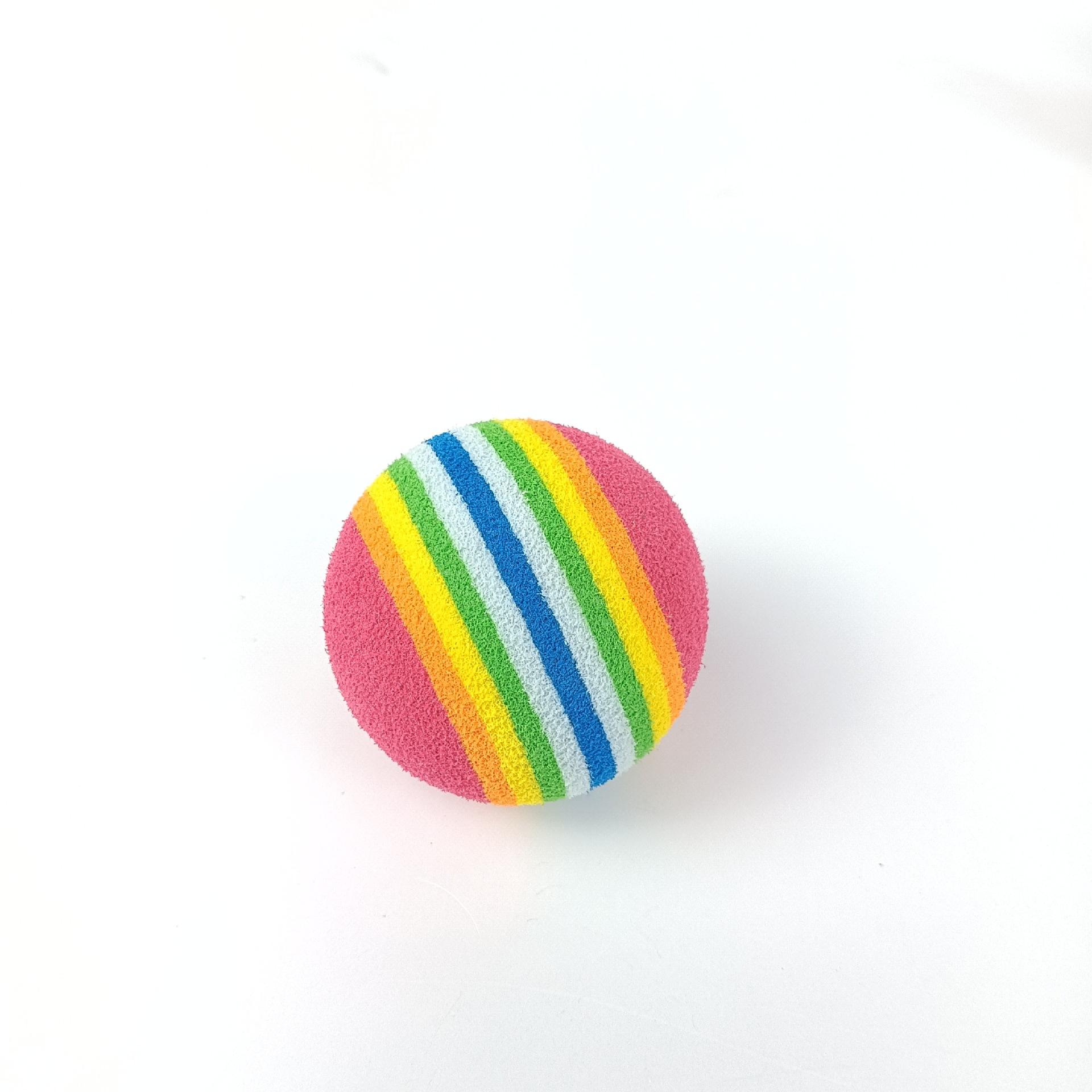 

Игрушки для кошек Мяч интерактивный для кошек и собак Жевательная погремушка Царапка Мяч EVA Мяч для тренировок Игрушки для домашних животных Товары 6.3cm