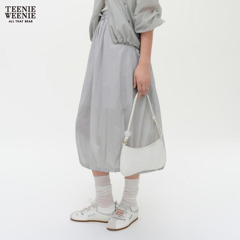 Teenie Weenie Women's Simple A-Line Long Skirt