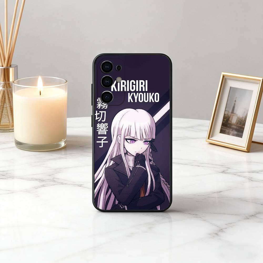 D-Danganronpa K-Kyoko K-Kirigiri-DKK Phone Case For Samsung S25,S24,S21,S22,S23,S30,Ultra,S20,Plus,Fe,Soft Silicone Black Cover