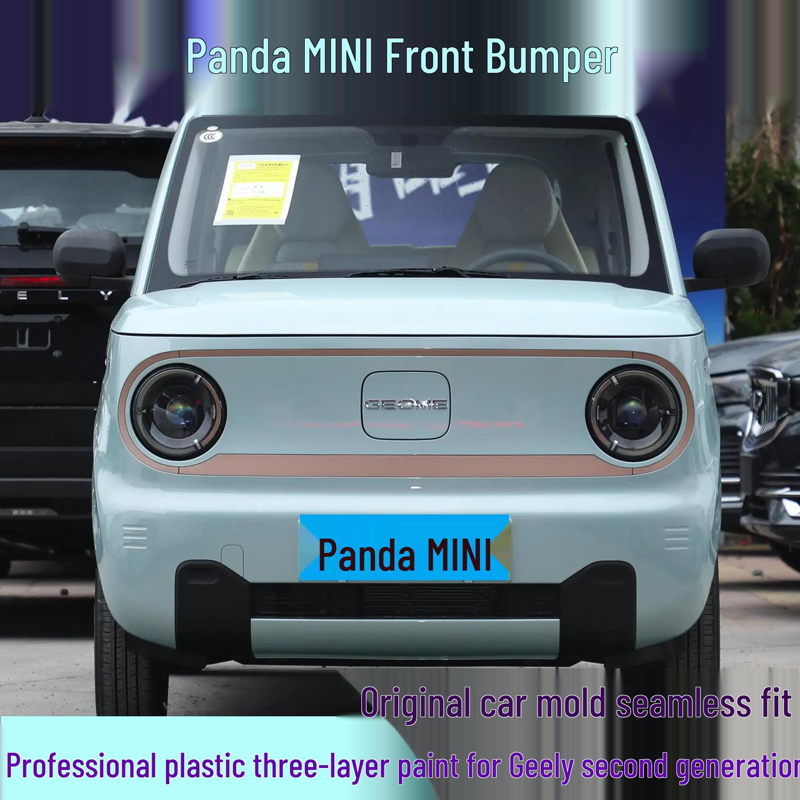 Защита переднего бампера Geely Panda MINI Unpainted Front Bumper Guard