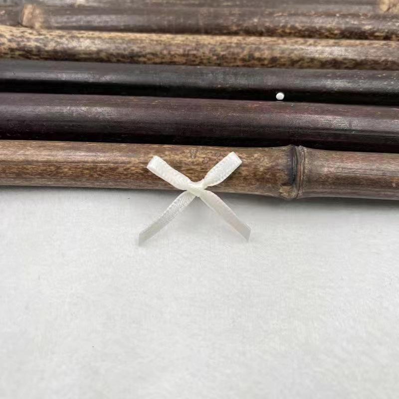 Small Bow Polyester Ribbon Knot for Underwear, Socks, Clothing, Jewelry, and Floral Accessories