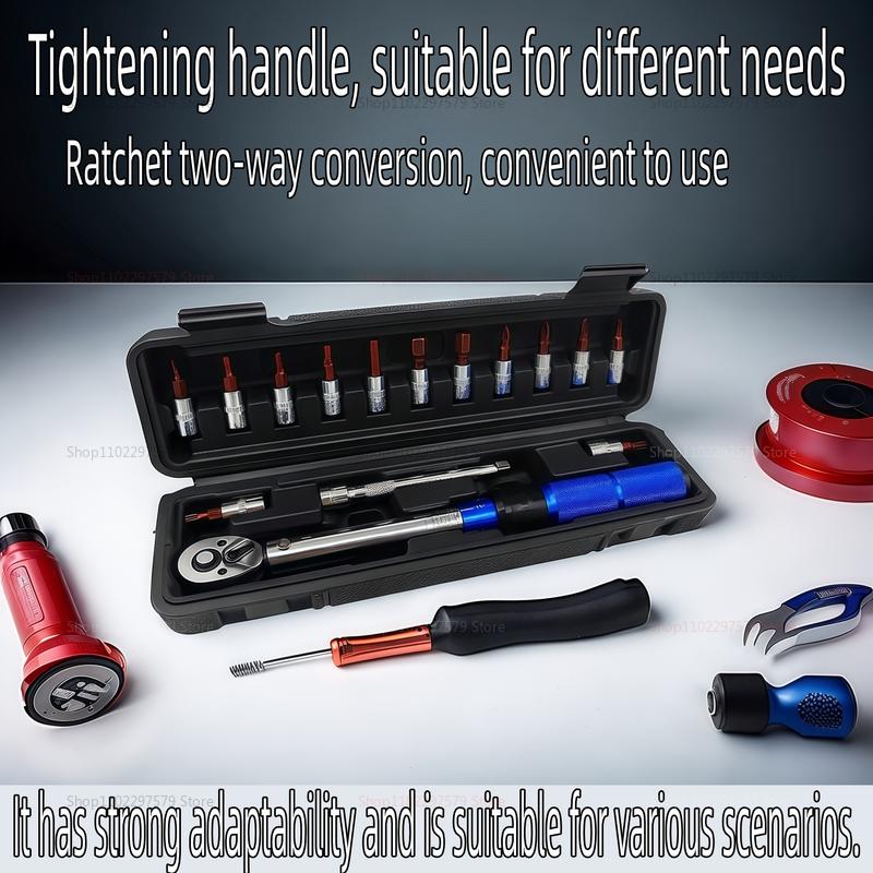 High Precision Torque PresetWrench 2-24Nm Adjustable 1/4Inch RatchetQuick Release Handtool for Automotive Repair and DIYProjects