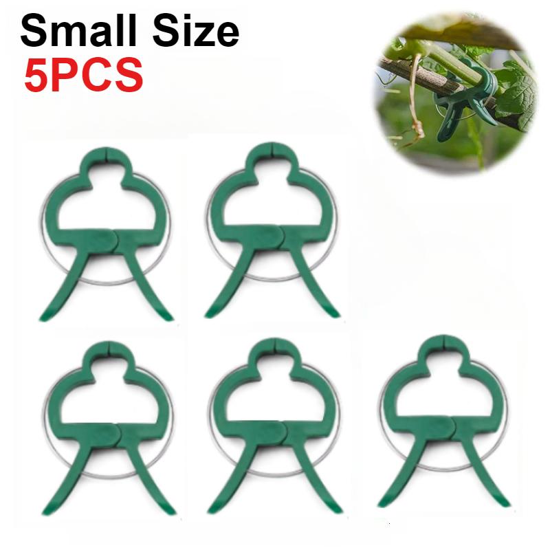 100PCS Adjustable Plant Fixed Clips Reusable Greenhouse Bracket Fixing Stems Flower Vine Tomatoes Fastener Garden Tool