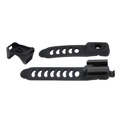 Silikon Gummiband Halterung für Gasilon Frontlicht Fahrradlicht entspricht (Rec-Halterung) (Neue Halterung) [Rubber2-Gaciron] CV9CP-400 / V9CP-800 /