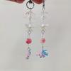 Cute Clownfish Starfish Wind Chimes Phone Lanyard Strap Keyring Pendant Anti Lost Phone Chain Bag Ornament Cell Phone Charm Gift