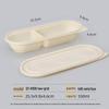 Miao Jiayi Biodegradable 2-Compartment Lunch Box