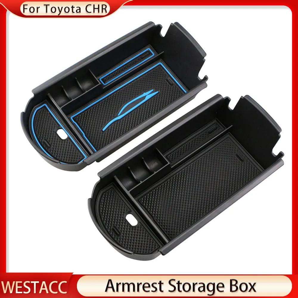 For Toyota CHR C-HR 2016 - 2023 Organizer Armrest Box Storage Tray Center Console Container Holder Accessories