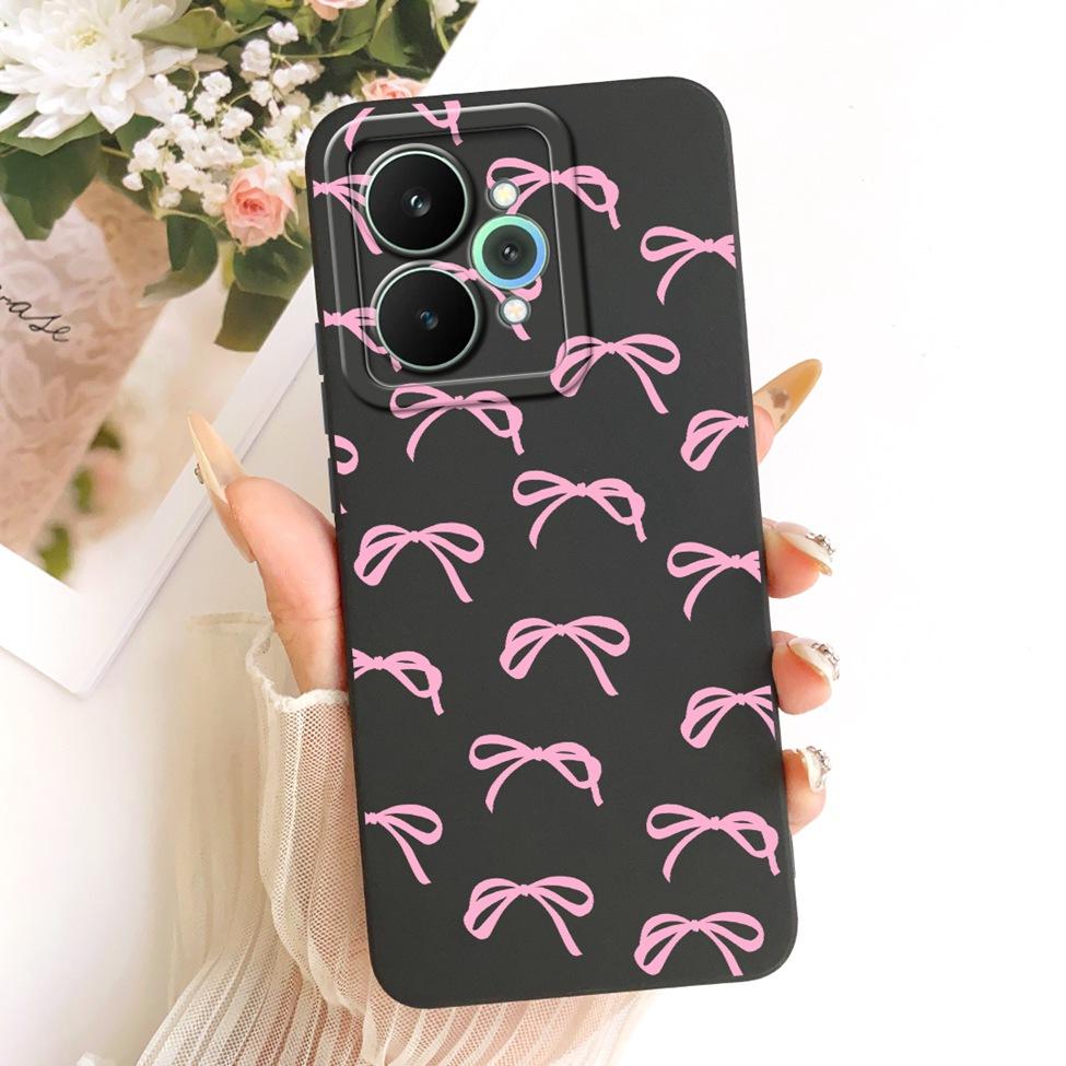 Cover For Realme 15 Pro Casing RMX5101 Silicone Luxury Fashion Flowers Kawaii Cute Painted Shockproof Phone Case