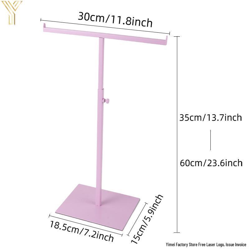 Stainless Steel Multifunctional Clothing and Accessories Display Rack