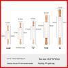 Silicone Rolling Pin Set: Large, Medium & Small with Wooden Handles, Silicone Mat, Dumpling Dough Tools & Hammer