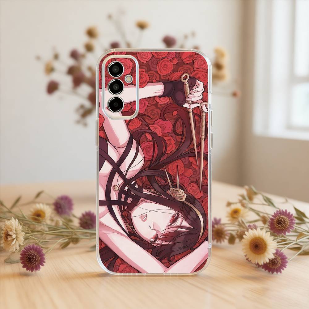 

Spy Family Yor Forger Phone Case Transparent Silicone Soft For SamsungA10,12,20,21S,30,31,40,50,51,52,70,71 Samsung a12