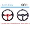 Italy Style 14 inch 60th Anniversary Steering Wheel MOD. 07 ANNIVERSARIO Sports Steering Wheel For Drift Simulation Game